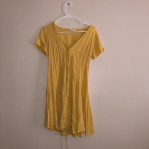 PacSun L.A Hearts Yellow Spring Dress